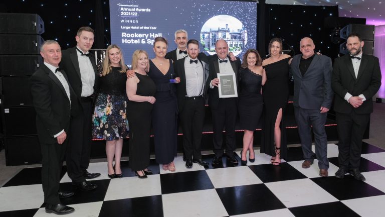Rookery Hall Hotel wins ‘Large Hotel of the Year’  at prestigious Cheshire Awards